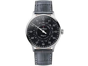 MeisterSinger Uhren Herrenuhr Einzeigeruhr mit Zusatzfunktion Pangaea Day Date P
