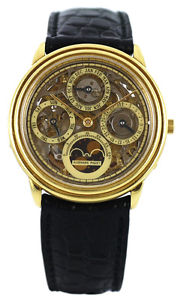 Audemars Piguet Perpetual Calendar Skeleton Dial&Back Limted Edition 18K Gold