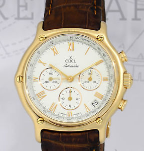 Ebel 1911 Le Modulor El Primero Chronograph 18K Rotgold rar Top  5134.901
