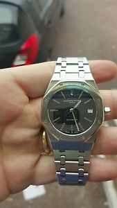 Authentic 1992 Audemars piguet royal oak ref 14700 36mm black dial men watch
