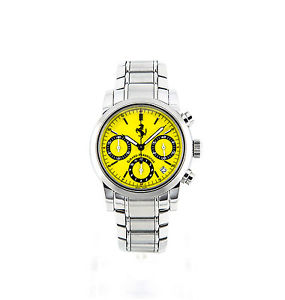 GIRARD PERREGAUX GP POUR FERRARI CHRONOGAPH AUTOMATIC REF. 8020 PAPIERE VON 1998