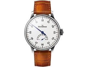 MeisterSinger Uhren Herrenuhr Einzeigeruhr mit Zusatzfunktion Unomatik UM201