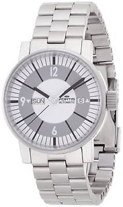 New FORTIS Space Matic Classic SS White/Gray Dial Men's Auto Watch 623.10.37M,MR