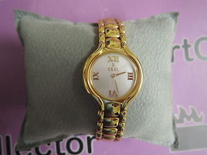 NEW EBEL BELUGA MINI 18K YELLOW GOLD LADIES' WATCH 42121533 E8157411