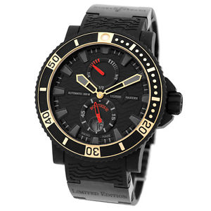 ULYSSE NARDIN 18K Rose Gold Limited Maxi Marine Diver Boutique Edition # 263-95