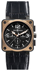 Bell & Ross BR01-94 PINK GOLD & CARBON
