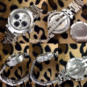 CARTIER PASHA C CHRONO AUTOMATIC UNISEX CHRONOGRAPH 36MM REF. 2412