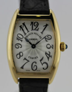 FRANCK MULLER CURVEX 1752 QZ GOLD 18K LADIES