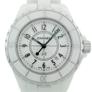 Pre-Owned CHANEL J12 Quartz SS/Ceramic White Dial Women's Wristwatch H0968, ML