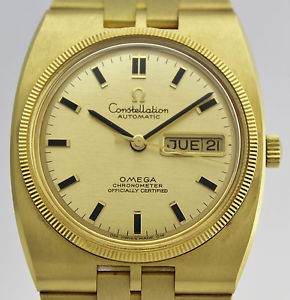 OMEGA CONSTELLATION AUTOMATIC GOLD 18K