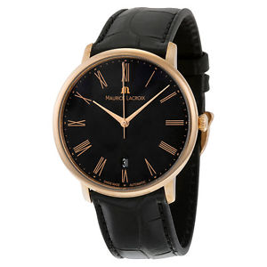 Maurice Lacroix Les Classiques 18kt Rose Gold Men Watch LC6007-PG101-310