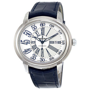 Audemars Piguet Millenary Automatic Leather Men Watch 15320BC.OO.D028CR.01