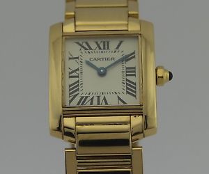 CARTIER TANK FRANCAISE 18K GOLD