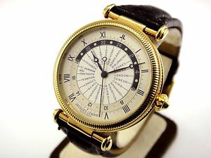 Vintage Jacques Lemans 21J 10 MIC. GOLDPLATTIERT 3 ATM MOD. DEP. SWISS WATCH