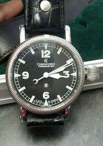 Chronoswiss Time Master Swiss Men's Stainless Watch Original Box & All Papers