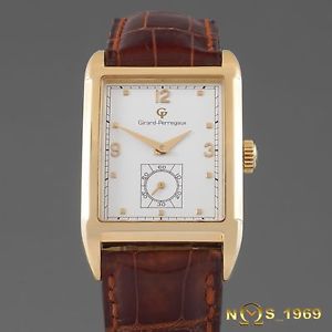 GIRARD PERREGAUX ''ANNO 1991 '' REF.4961 18K SOLID GOLD MANUAL  MEN’S / PAPERS