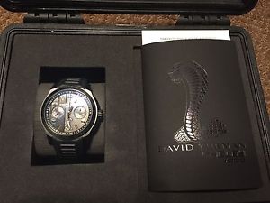David Yurman Shelby 1000 Black Limited Edition Watch Ford Mustang Gt500 Limited