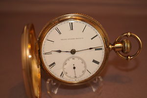 1867 United States W. Co. Fredrick Atherton, 2-Stars, Butterfly Cutout, 19 Jewel