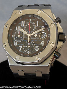 Men's Audemars Piguet "Royal Oak Off Shore" Chronograph Watch - 42mm Box/Cert.