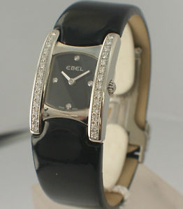 Ebel Beluga Manchette mit Diamanten Modell 9057A28, ungetragen