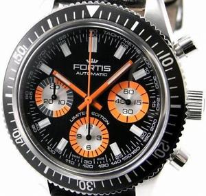 New Fortis 800.20.80 Marinemaster Automatic Chronograph Limited Ed. 50M Watch,AS