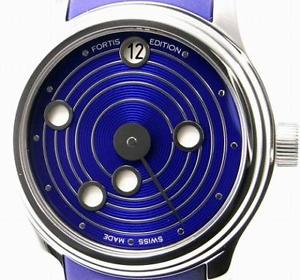 New Fortis 677.20.35SI B-47 Mysterious Planets Automatic Blue 200M Men Watch,AS