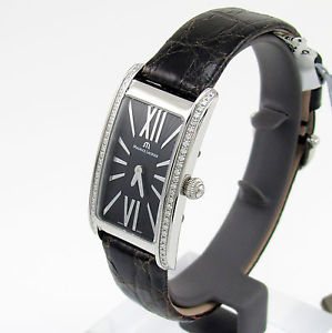 New MAURICE LACROIX Fiaba Black Dial Diamonds FA2164-SD531-311 Womens Watch |GM