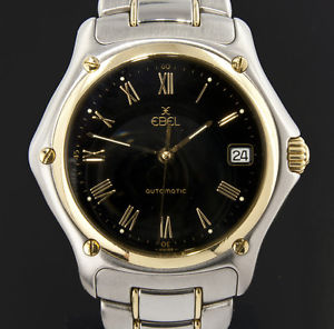 Ebel Series 1911 Stainless and 18k Gold Men's Watch Automatic, Date