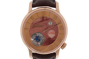 Schwarz Etienne Set-Ode auf die Woche-Donnerstag Jupiter 18ktRoségold Tourbillon