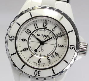 Pre-Owned CHANEL J12 Quartz SS/Ceramic White Dial Women's Wristwatch H0968, ML