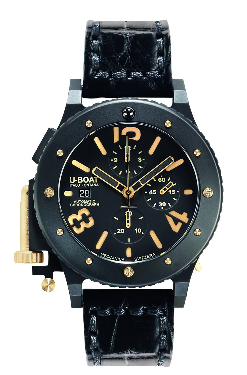 U-42 BK Chrono Gold 47 MM 6473 Herren Made in Italy