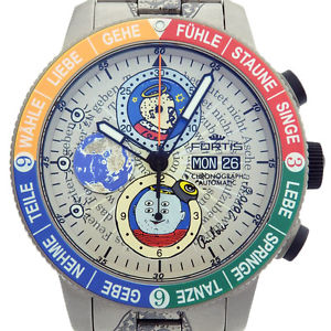 Pre-Owned/ Never Used FORTIS Cosmonaut B-42 Andora Emotions Ltd 659.27.92M, ML