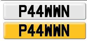 PAWNBROKER CAR REG P44WWN NUMBER PLATE SCRAP GOLD? PAWN STARS? PX MENS WATCH