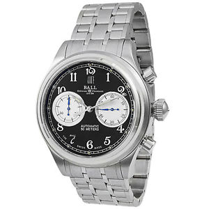 Ball Trainmaster Cannonball Chronograph Automatic Men's Watch CM1052D-S1J-BK