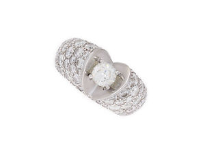 Escada Ring Weißgold Diamond 4ct UVP 23.800,- mit orig. Zertifikat
