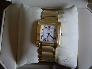 18 K SOLID GOLD MEN'S CYMA WATCH - LESS THAN HALF PRICE OF SIMILAR WATCHES