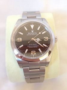 ROLEX OYSTER PERPETUAL EXPLORER 39 mm AUTOMATICO ACCIAIO CONDIZIONI PERFETTE