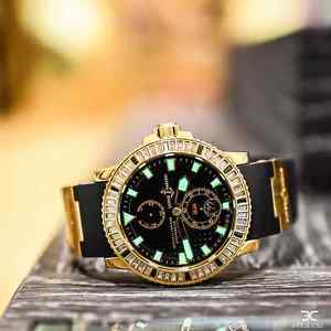 Ulysse Nardin Maxi Marine Diver Rose Gold w/ Baguette Diamond Bezel