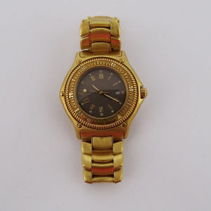 Ebel Discovery diver's 200 full yellow gold 38 mm