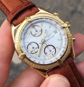 Breitling Chronomat Oro Gold automatico automatic Full Set 81950OR 81950