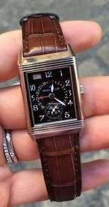 Jaeger-LeCoultre Reverso night Day oro white Gold Full Set 270.3.36 270336