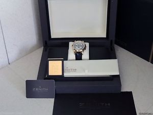 Zenith Chronomaster primero perpetual perpetuale millesime oro Gold 18.1260.4003