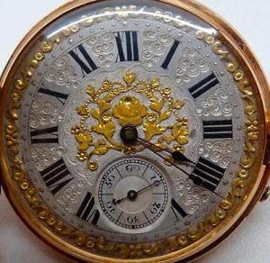 MUSEUM Paul Jeannot 18k gold&enamel watch for Persian king Naser al-Din Shah