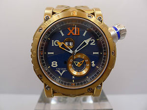 VISCONTI GRAND CRUISE BRONZE GMT BRACELET DIVER ANONIMO ENNEBI PAM LIMITED 299