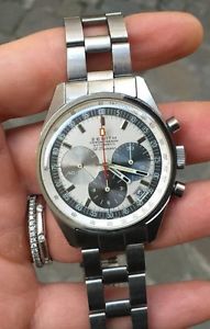 Zenith El Primero vintage steel Chronograph 3019 Phc Limited acciaio