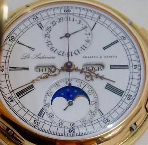Grand Complication L.Audemars Minute Repeater,Moonphase,Calendar,Chrono Watch