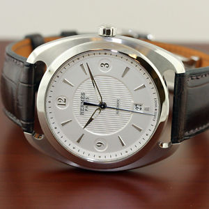 Hermes Dressage Automatic Quantieme GM - W037801WW00 - MSRP $8,450