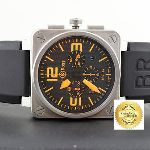 Bell & Ross Rare Excellent Condition Aviation Chrono - BR-0194TO - MSRP $6,900