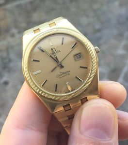 Omega Constellation seamaster Oro Gold 34mm 18kt Man 750 Like New Nos