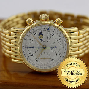 Chronoswiss 18K Gold Lunar Chronograph Automatic Watch CH7521 L, MSRP:$25,600